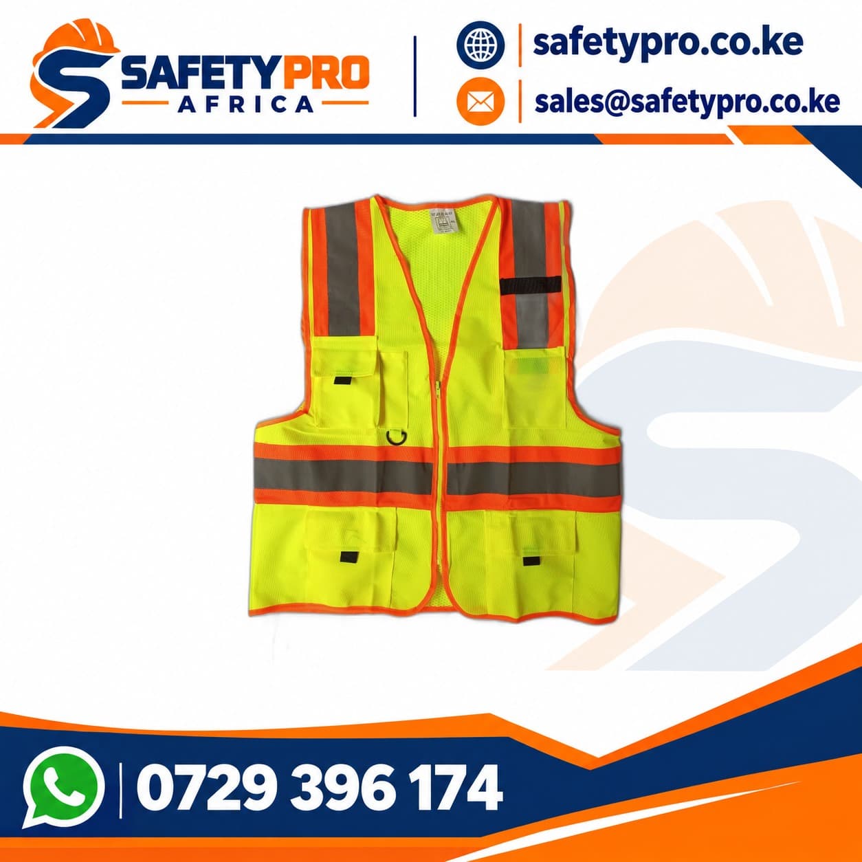 Designer Luminious Green Reflective Vest