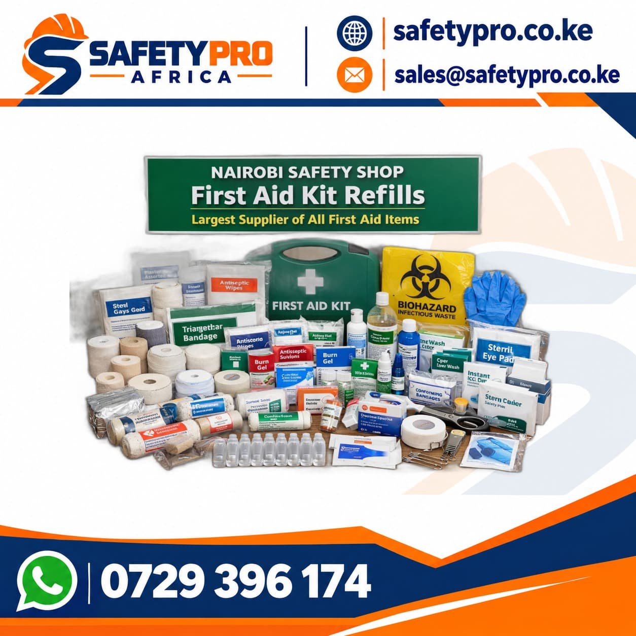 First Aid Kit Stock Supplies Refill Restocking Items