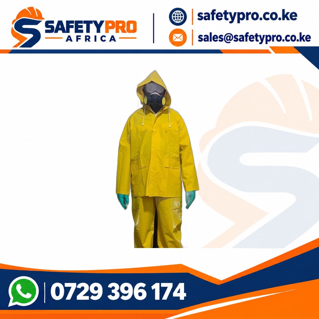 Hazmat Spraying Suit Chemical Suit