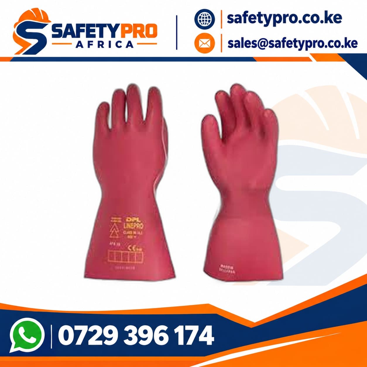 High Voltage Electrical Hand Gloves