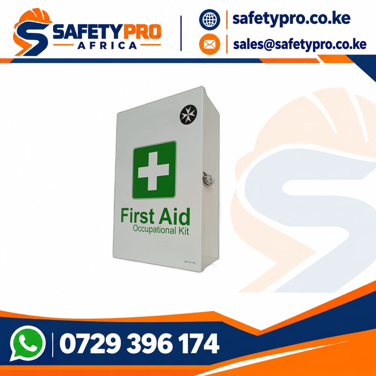 Large White St John Ambulance Occupational First Aid Kit