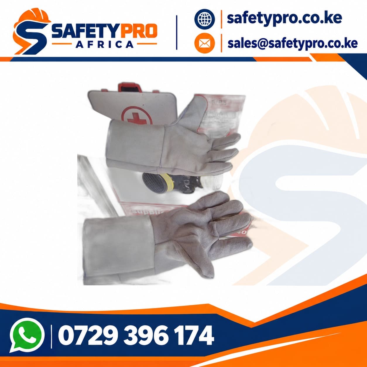 Leather Gloves 14 Inch