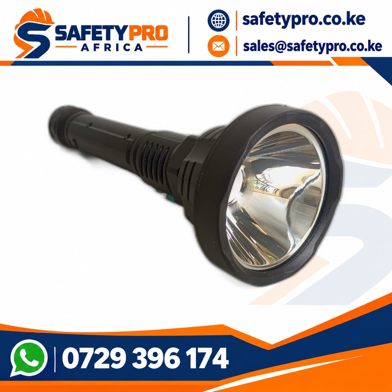 LED USB Charge Flashlight Torch