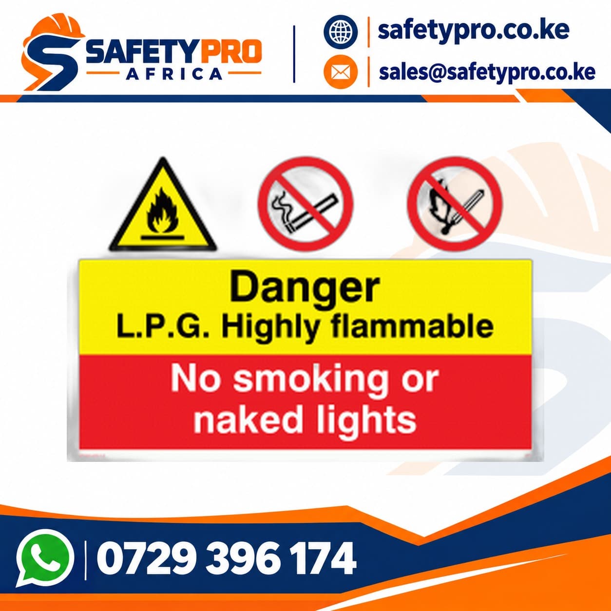 Lpg Safety Signage