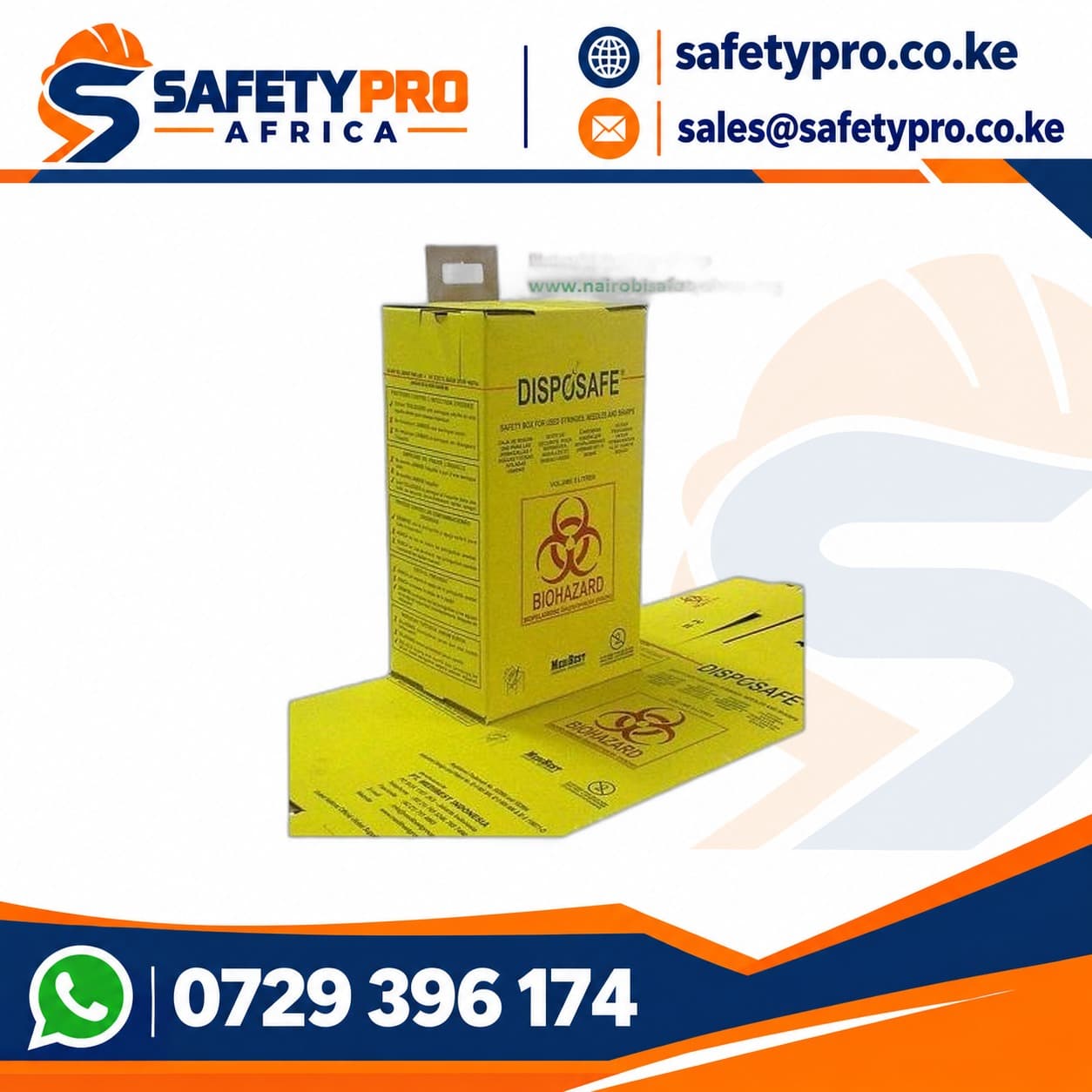 Safety Box For Medical Sharps 2