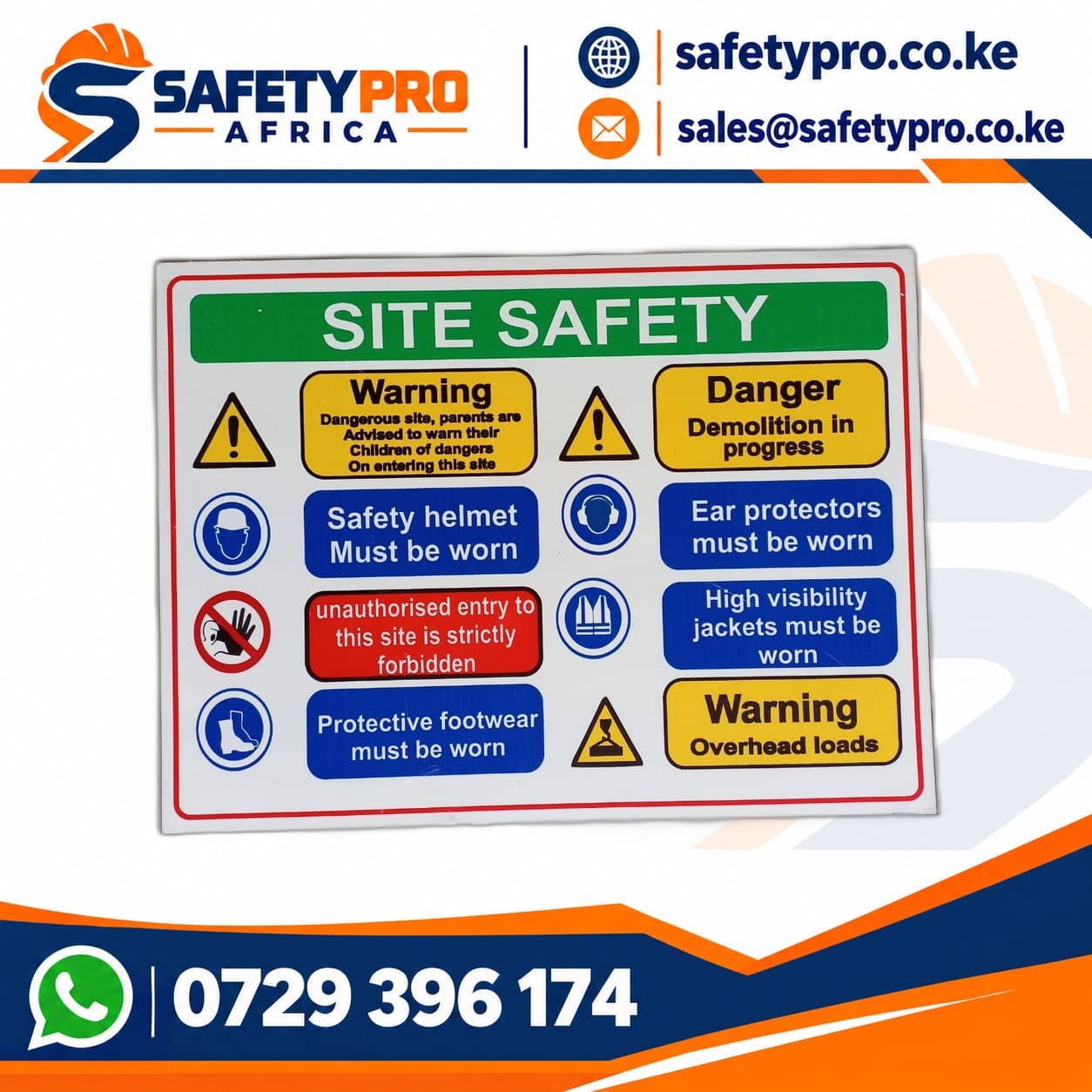 Site Safety Sign
