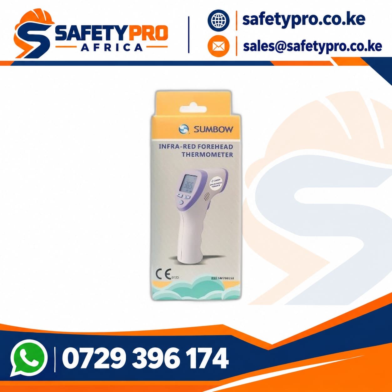 Sumbow Infra Red Forehead Thermometer Sm70015e