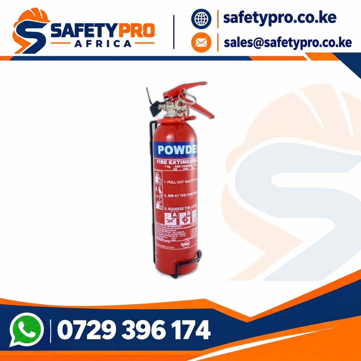 1KG Dry Powder Fire Extinguisher