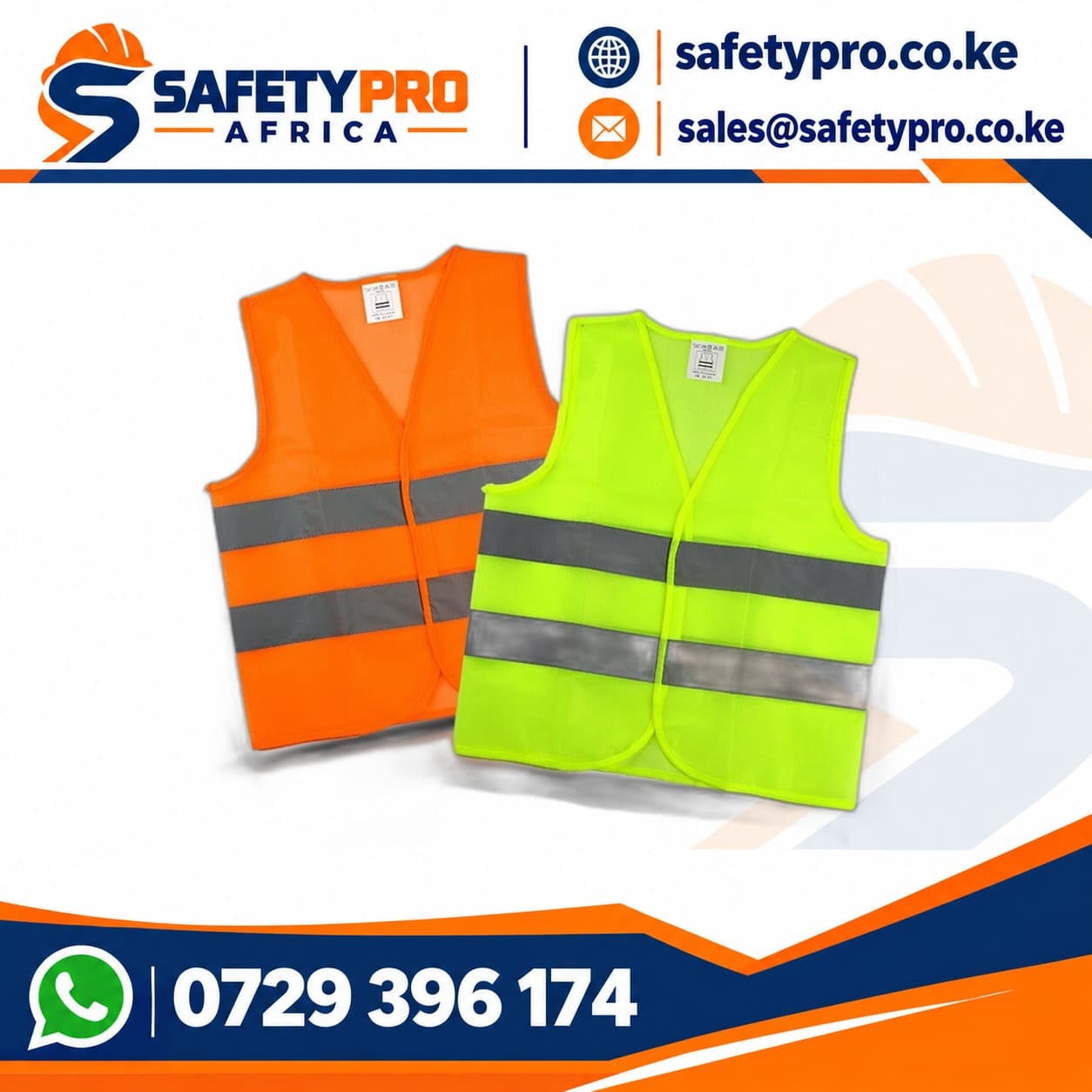 2 Stripes Reflective Vest Aa12