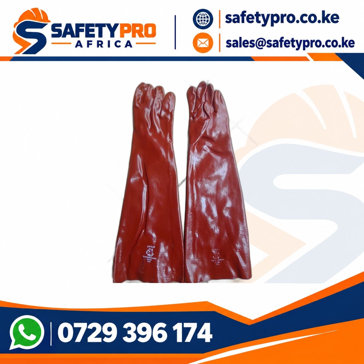 24 Inch Heavy Duty PVC Gloves