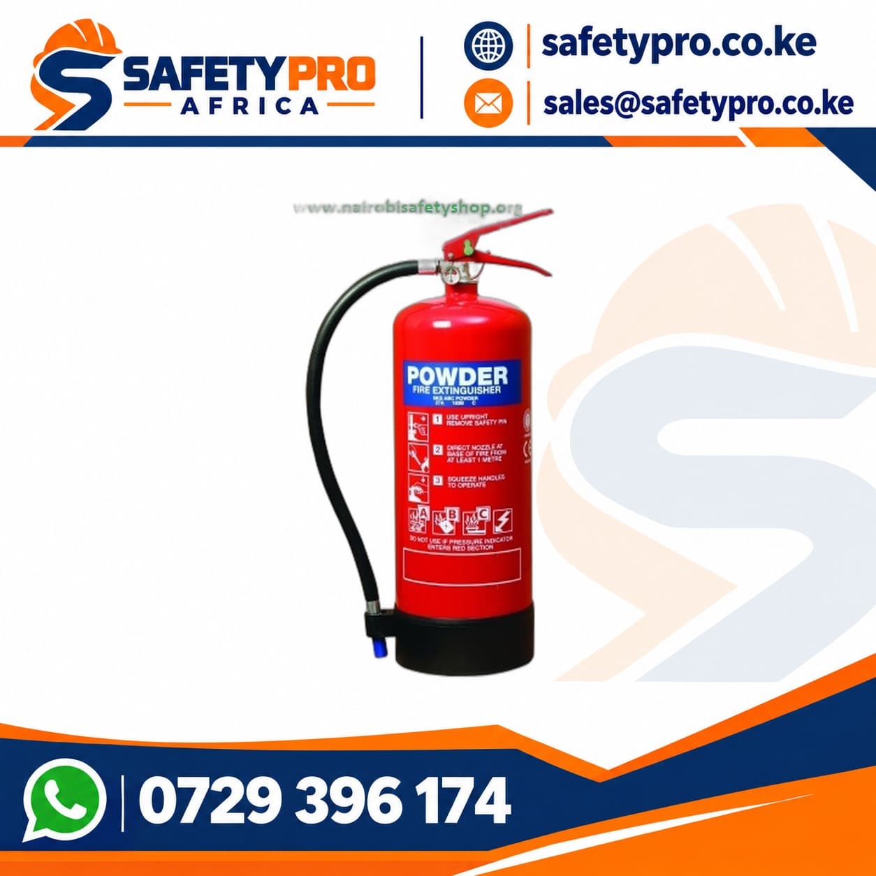 6KG Dry Powder Fire Extinguisher