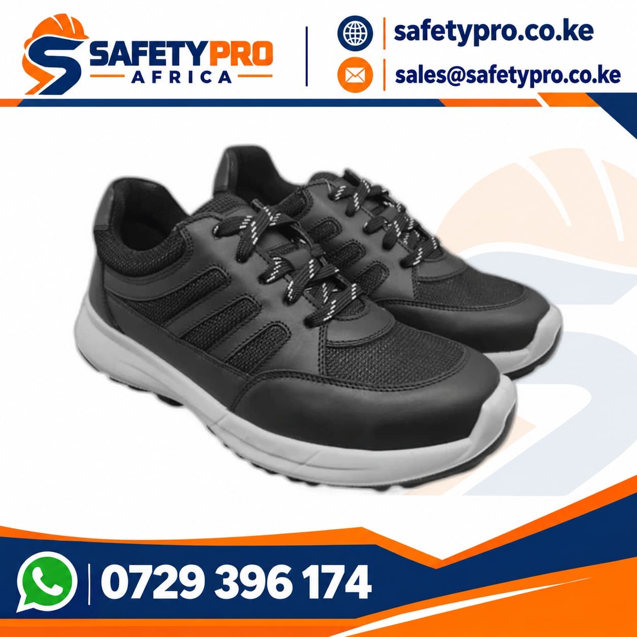 Ace Altra Safety Shoes – Black