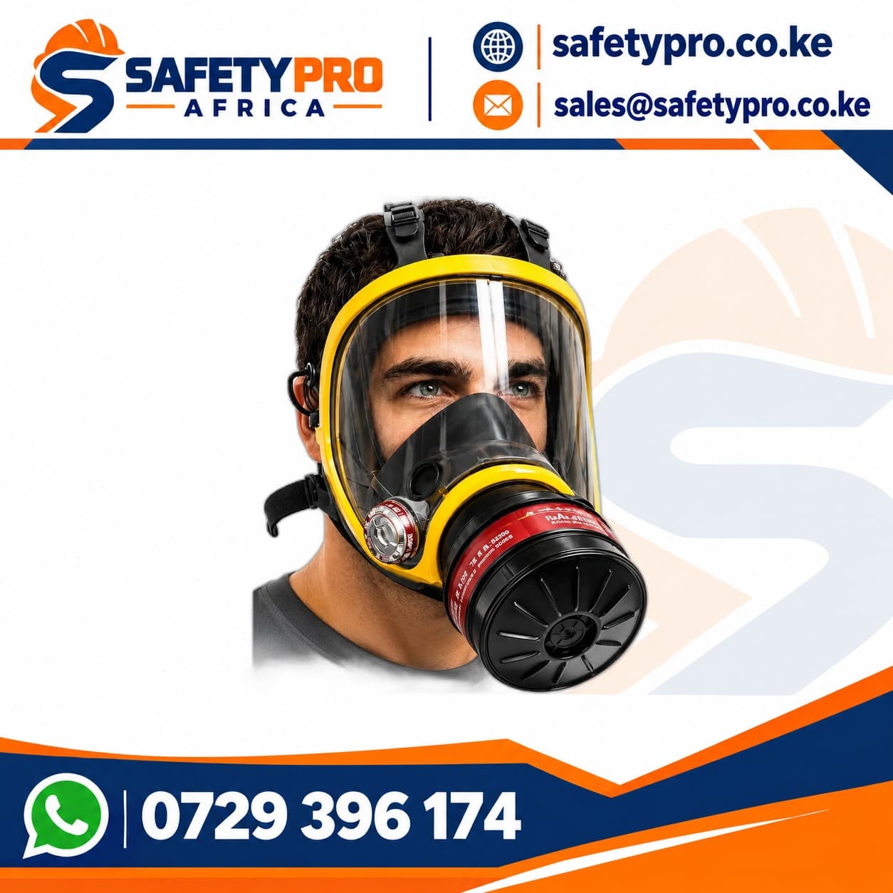 Full Face 6900 Chemical Gas Mask