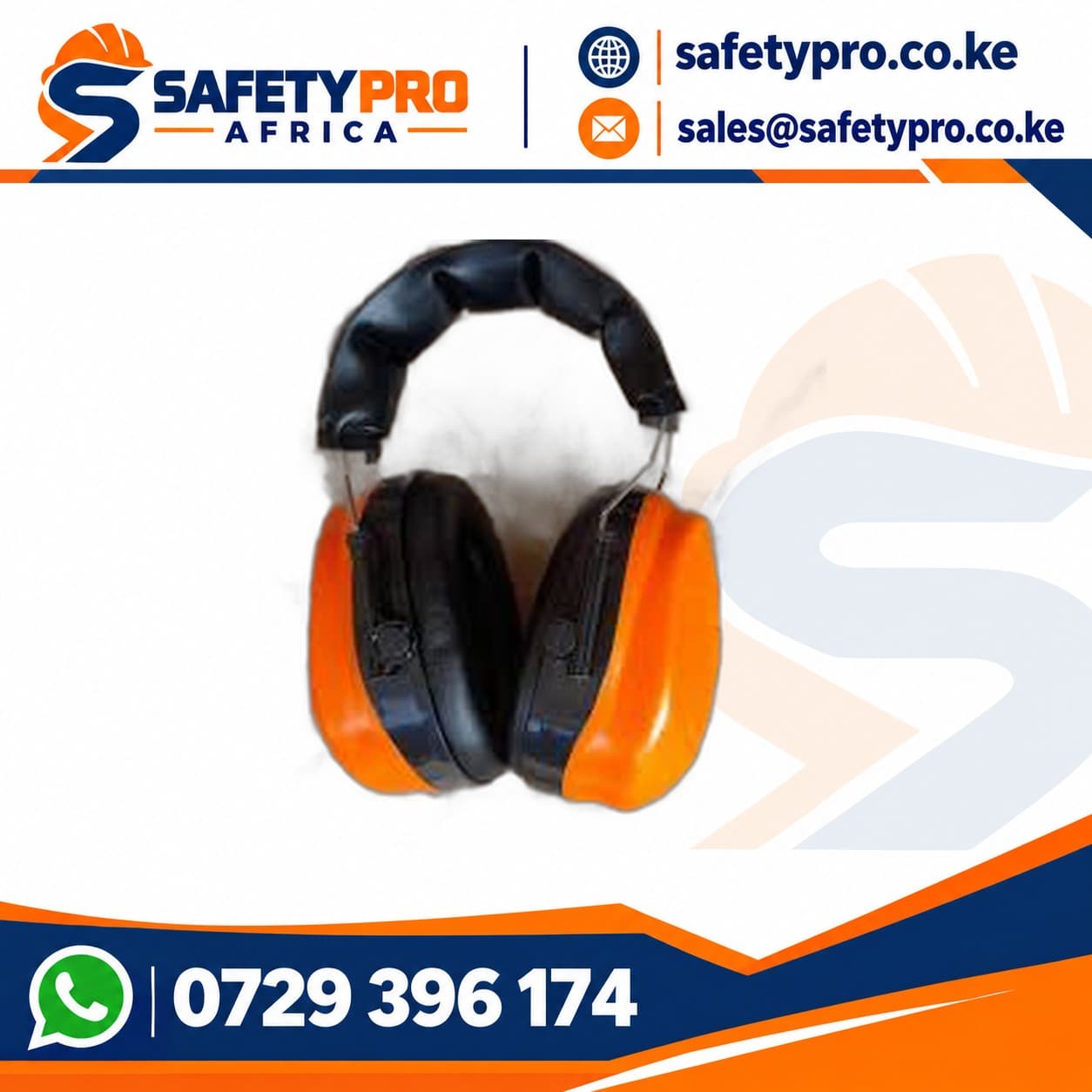 Orange Ear Muff